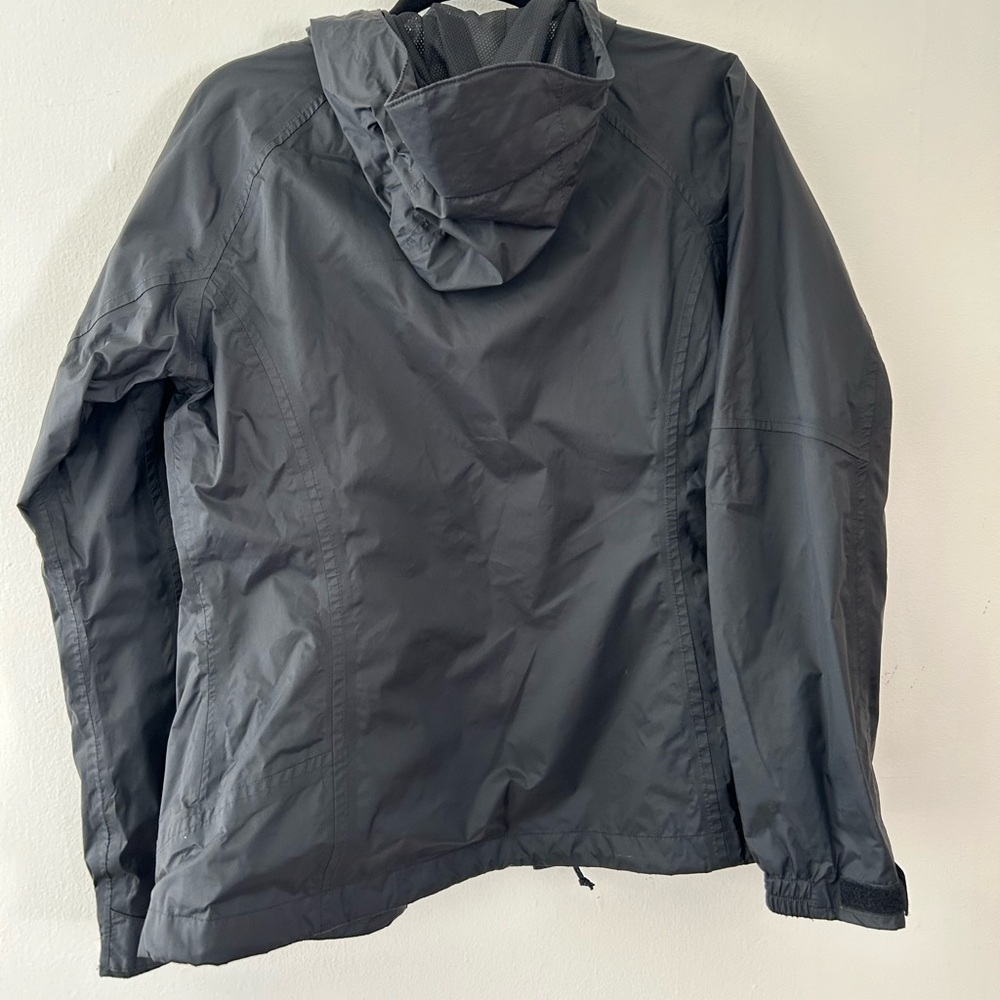 Columbia Arcadia II Black Rain Jacket rain Omni-Tech waterproof Size Medium - Picture 10 of 10